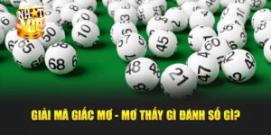 Mơ Thấy Gì - Đánh Số Gì? Giải Mã Giấc Mơ Cùng Nhatvip