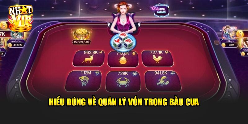 Hiểu đúng về quản lý vốn trong Bầu Cua