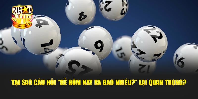 Tại sao câu hỏi “Đề hôm nay ra bao nhiêu?” lại quan trọng?